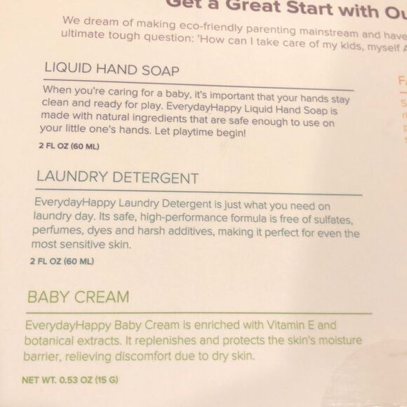 Everyday Happy Family Care Kit Sample Box - Picture 4 of 8